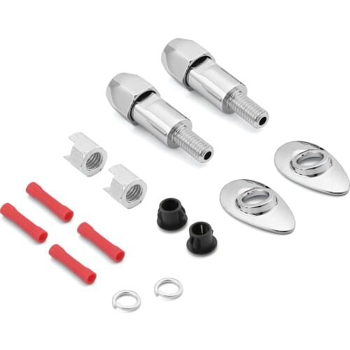 For Harley Softail 2003-2017 FXST FXSTS FXSTSSE FXSTB FXSTC FLSTF FLSTFB FLSTFBS Rear Turn Signal Light Relocation Mount Kit