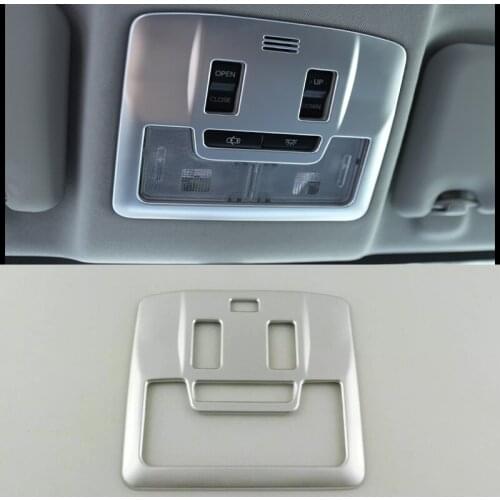 For Toyota RAV4 2014 2015 2016 2017 2018 Accessories Matte Interior Front Reading Light Lamp Cover Trim Frame 1pcs
