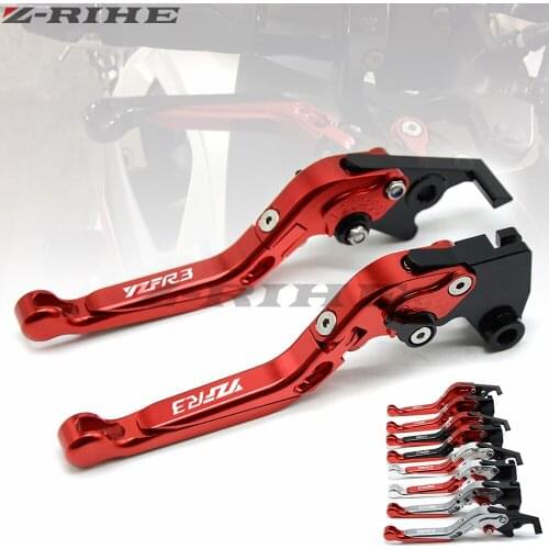 For YAMAHA YZF-R3 YZF R3 YZFR3 2015-2017 Motorcycle Accessories Folding Extendable Brake Clutch Levers YZF R3