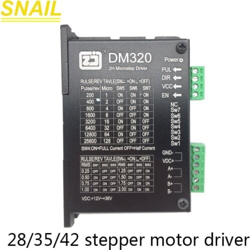 Stepper motor driver.DM320.for 28 35 42 stepper motor