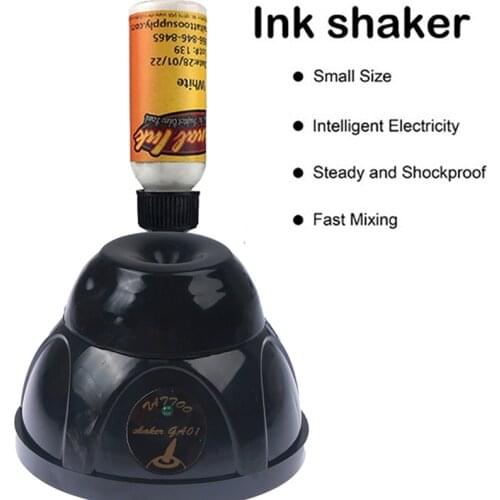 Electric Tattoo Machine Vortex Stirrer Ink Mixer Electric Orbital Tattoo Pigment Ink Shaking Nail Polish Liquid Bottle Shaker