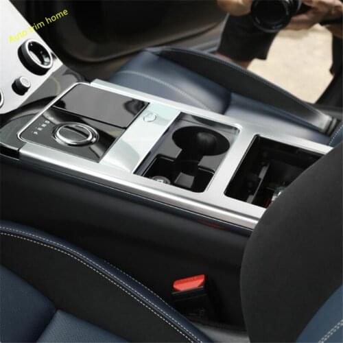 Transmission Gear Shift Gearshift Box Cover Trim Fit For Land Rover Range Rover Velar 2018 2019 2020 2021 Auto Accessories
