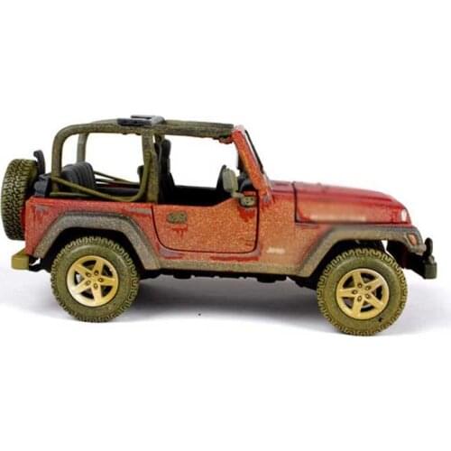 1/24 Scale metal simulation Off-road vehicle model diecast alloy toy car model Collect display decorations