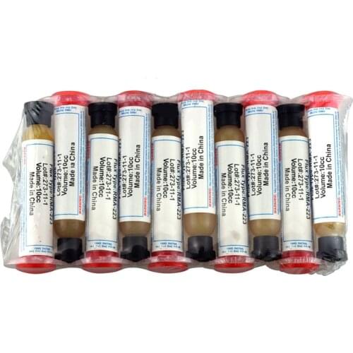 1PC RMA-223 Paste Flux 10cc Syringe Welding Oil Scaling Powder Soldering Paste Soldering Paste SMD helper