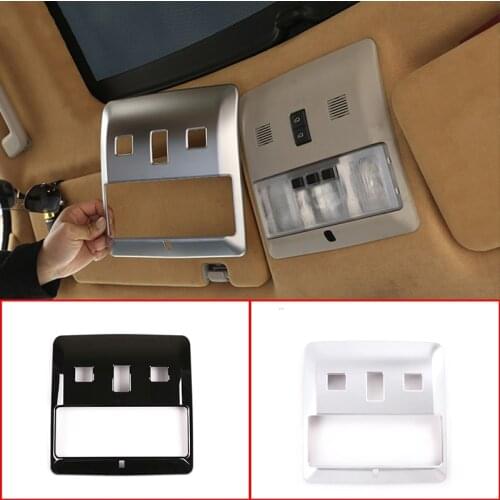 ABS Auto Front Reading Light Frame Trim Cover Interior Mouldings Styling Car Accessorie For Land Rover Discovery 3 LR3 2004-2009