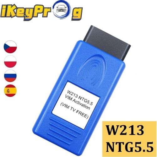 E-Class W213 NTG5.5 Video in Motion TV Free OBD2 VIM Activator For Mercede For Bens