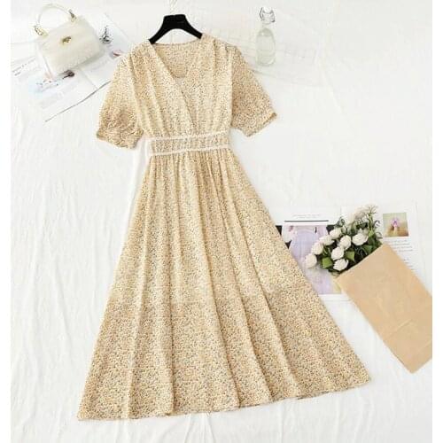 Желтые летние платья ALYBVGVHV China At AliExpress