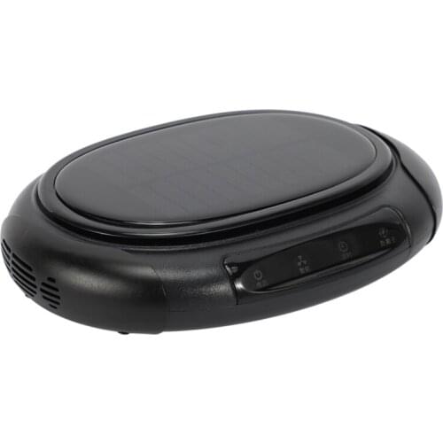 Car Solar Air Purifier Freshener Portable USB Cleaner Auto Fresh Air Purifier Oxygen Bar Ozone Ionizer Interior Accessory