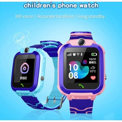 Q12B childrens smart watch positioning smart watch for Android Ios Life waterproof LBS positioning 2G SIM card to make calls