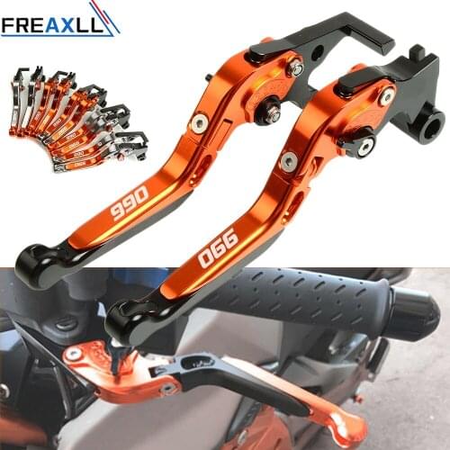 For 990SMR 990SMT 990 SMR SMT 2009-2013 2012 2011 2010 CNC Motorcycle Brake Clutch Lever Extendable Adjustable