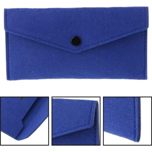 Glasses Bag Cosmetic Felt Soft Sunglasses Spetacles Goggle Case Storage Envelope W715