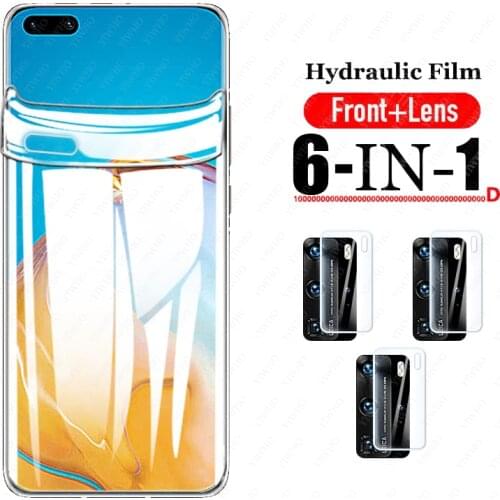 Screen Protector Hydrogel Film for Huawei P40 Pro Protective Film for Huawei P 40 Pro Huwei P40Pro Camera Lens Glass Film