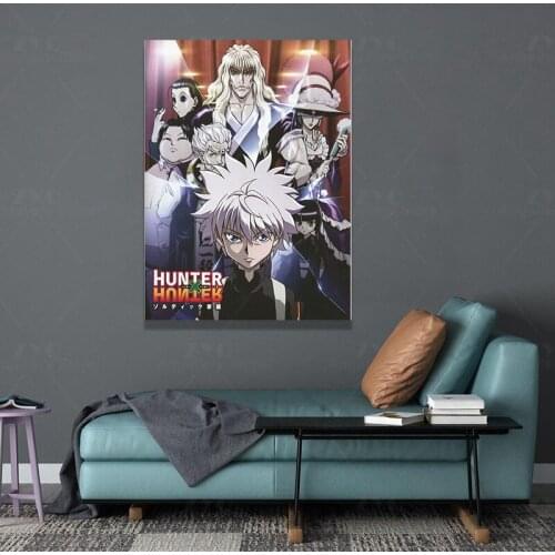 Hunter X Hunter Poster Popular Classic Japanese Anime Home Decor Poster Print Modular Canvas Pictures