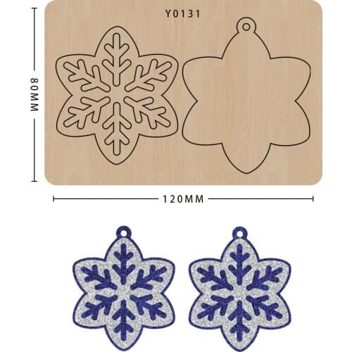 Earring Cutting Dies Diy Craft Leather Mold Scrapbooking Suitable For Common Big Shot And Sizzix Machines