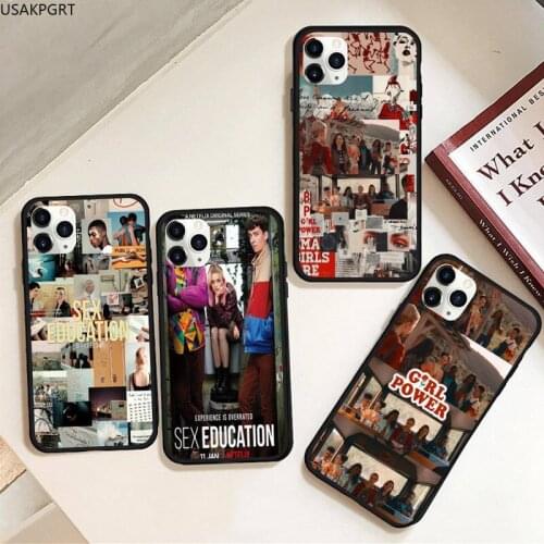 Sex Education Phone Case Rubber for iPhone 11 pro XS MAX 8 7 6 6S Plus X 5S SE 2020 XR case