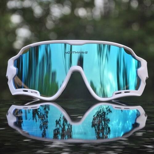 2021 Men Polarized Cycling Goggles Outdoor Sports Cycling Glasses UV400 Eyewear 4 Lens Men Women Unisex Sunglasses
