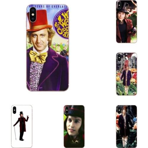 Willy Wonka TPU Cases Fundas For LG G5 G6 K10 K40 K8 Q60 K50 Q7 Q6 LG G7 ThinQ V40 V30 V20 V10 2018 Power 2 3Q Stylus