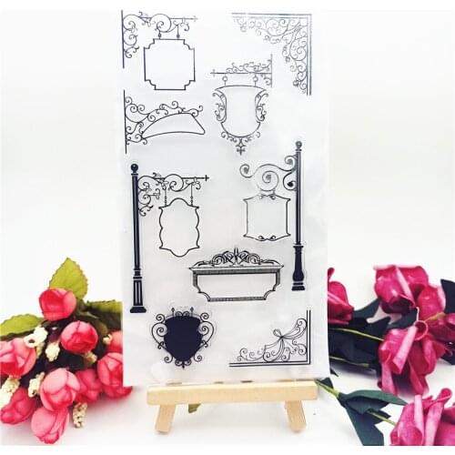 11*20CM Hot selling lamp alphabet transparent clear stamp / silicone seal roller stamp DIY scrapbook album / card production