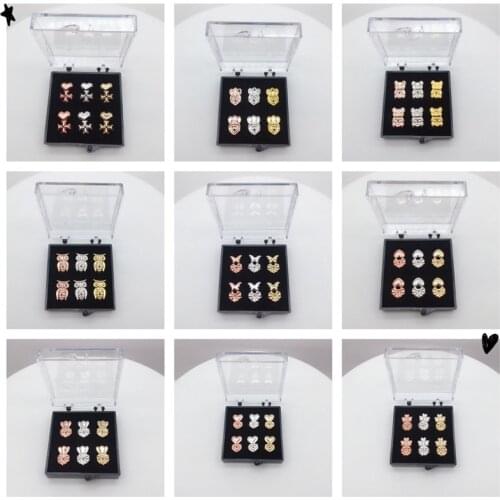 2021 New Earring lift Backs Support Hypoallergenic Magic Heart Butterfly clover Lifters Fits All Post Earring With/No Gift Box