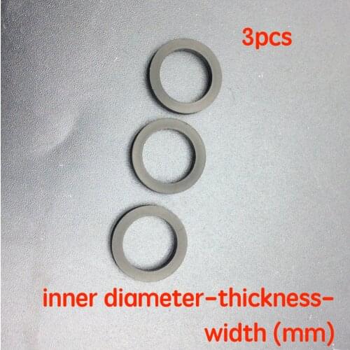 3pcs idle tire wheel belt loop Idler rubber ring for cassette deck recorder tape stereo audio player for akai