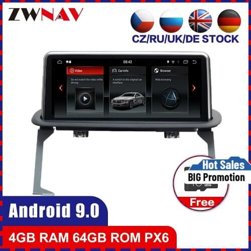 PX6 4G+64G Android 9.0 Car multimedia Player for BMW X5 Series F15 2014 2015 2016 2017 car Audio radio Gps Navi stereo head unit