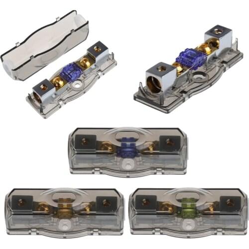 Block Car Fuse Box Holder Stereo Seats Voltage Exposure Safe Durable Tool 150A