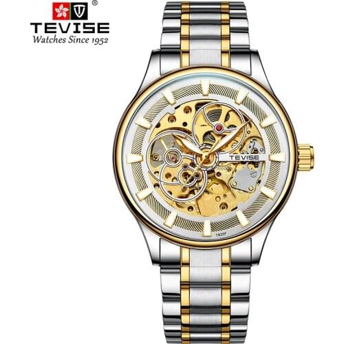 New Watch Men Automatic Mechanical Tourbillon Clock Fashion Sport Diving Watch Butterfly Buckle Waterproof Watches Mens