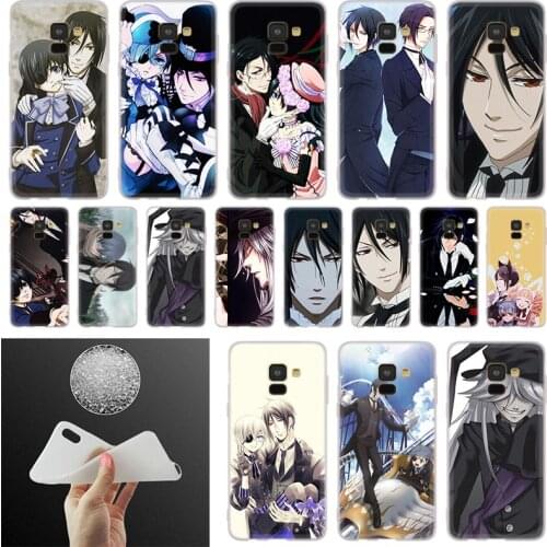 Anime Black Butler Ciel Phantomh Phone Case For Samsung Galaxy A10 A20 A30 A40 A50 A60 A70 A6 A8 Plus A7 A9 2018 A3 A5 2017