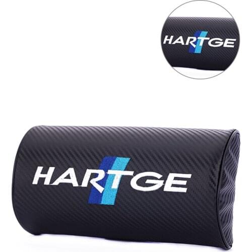 Car Interior Styling for Hartge Logo Seat Headrest Supplies Neck Pillows for BMW X1 E36 39 46 318i 320i 116i 118i F10 F20 GT