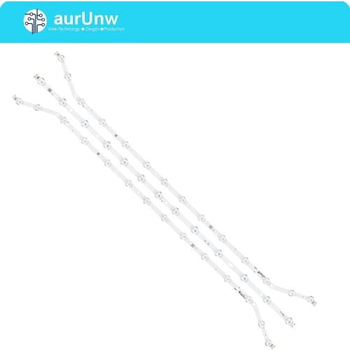 New kit 3 PCS 13LED LED strip for Samsung UE40H6203AK D3GE-400SMA-R2 D3GE-400SMB-R3 BN96-28767B BN96-28766A LM41-00001V