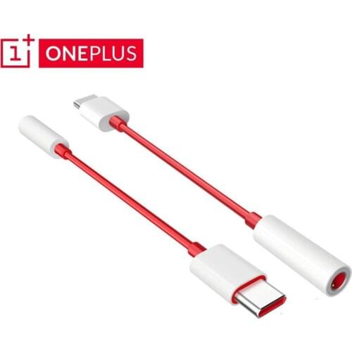 Original oneplus 8 7T 7 PRO 6T usb Type C to 3.5mm earphone Jack Adapter Aux Audio for one plus 1+ usb-c music converter cable