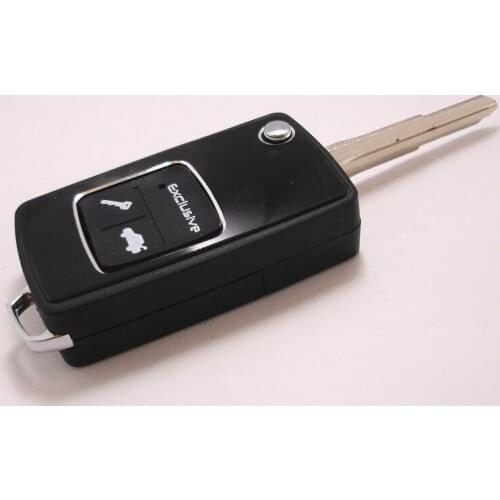 Remodel Remote Flip Folding Key Shell For Chevrolet Aveo Lova Sonic 2 Buttons