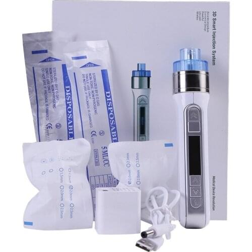 3D Smart Water Injection Mesotherapy Gun Injector Facial Skin Rejuvenation Anti Aging Mesotherapy Pen