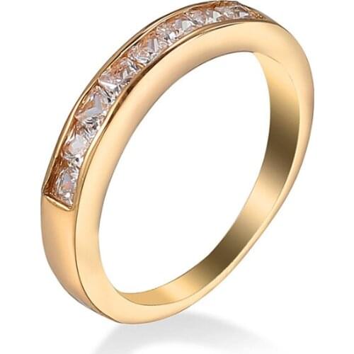 Queenco Women's Gold Rings