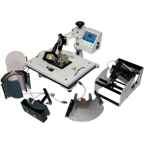 Sublimation 8 in 1 Combo Heat Press Machine Economy multipurpose heat press