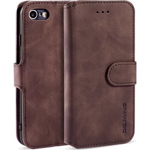 For iphone 7 / 8 / 7PLUS / 8PLUS vintage flip leather phone case