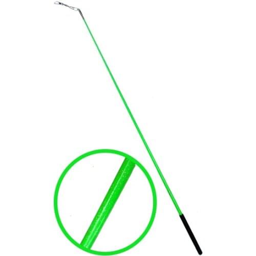 High quality Gymnastics Rhythmic sticks with pearly-lustre Apple green color