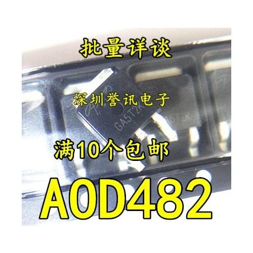 100% Original New 5pcs/lot AOD482 TO-252 N 100V/32A () In stock