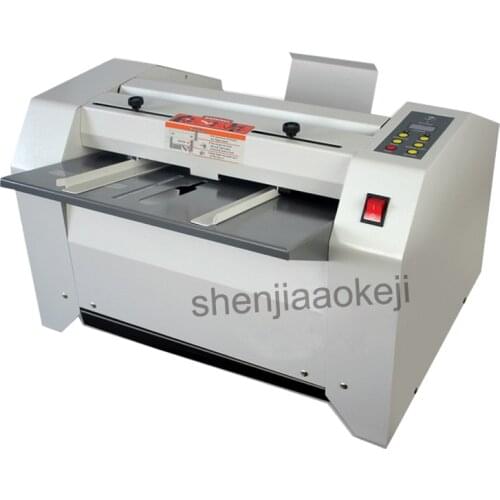 A3 automatic folding machine electric binding machine saddle stitching folding machine electric stapler 220V/110V1pc