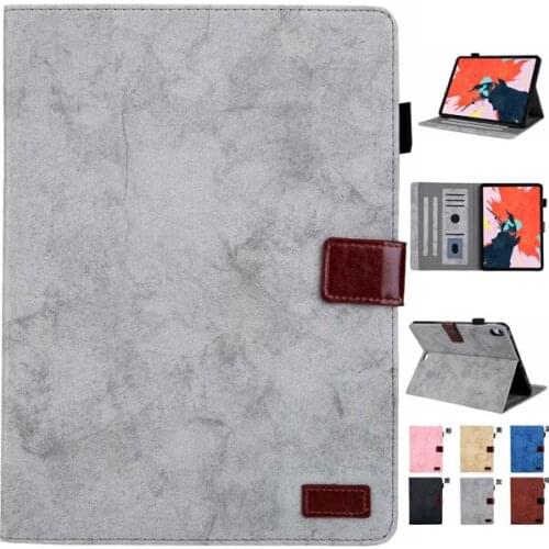 Case For iPad Pro 11 2018 PU Leather Smart Cover Folio Case Auto Wake Cover Case For New Apple iPad Pro 11 2018 Case Shell