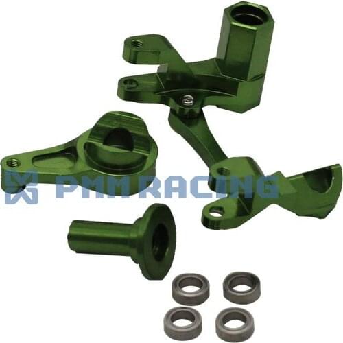 CNC Aluminium Alloy Steering set Bearing for 1/10 SLASH 4X4 LCG Electrical