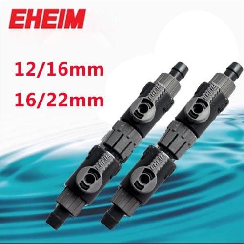 Double tap with quick COUPLING AQUARIUM FILTER release coupling Llave doble 9/12mm(S) 12/16mm(M) 16/22mm(L)