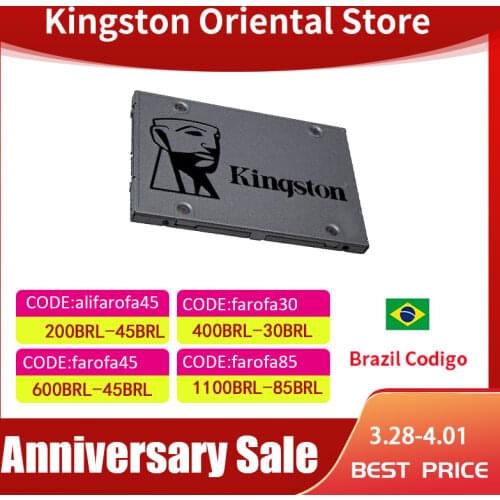 Kingston Digital A400 SSD 120GB 240GB 480GB SATA 3 2.5 inch Internal Solid State Drive HDD Hard Disk HD SSD 240 gb Notebook PC