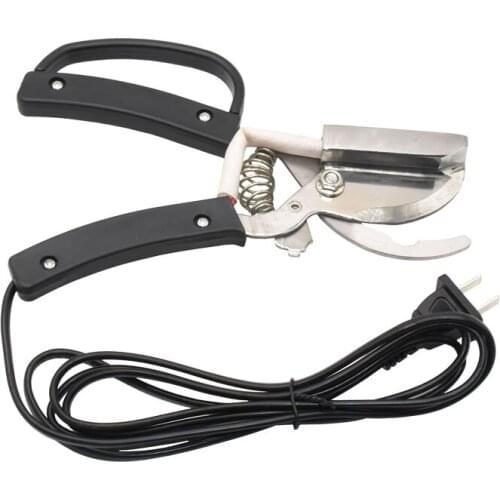 1pcs Heating Tail Clamp Cutter Tail Clamp Piglets Tail cutting pliers Cutting Docked Tail Plie For Pig Sheep Goat Farm Equipment