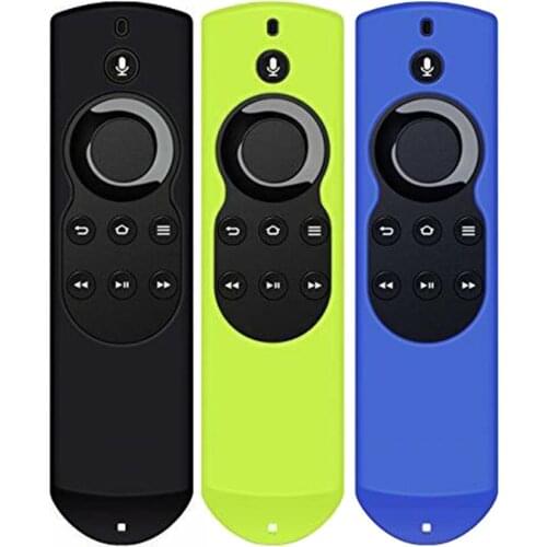 Soft Silicone Protective Case Remote Colorful Cover For Fire TV Stick
