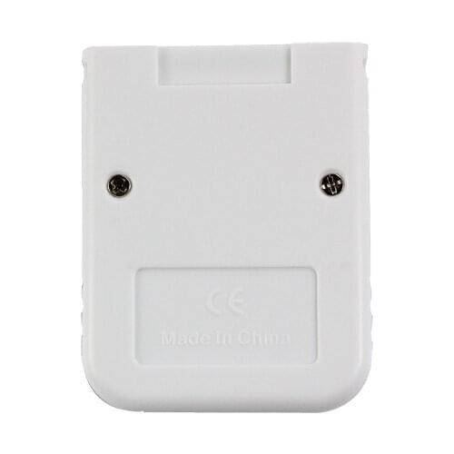 Practical White Memory Card For Nintendo Wii Gamecube GC Game 16MB 16M