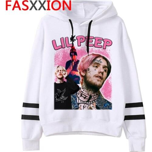 Rip Rapper Lil Peep Hoodies Love Lil.peep Harajuku Funny Anime Hoodies Men Unisex Harajuku Aesthetic Sweatshirt 90s Hoody Male