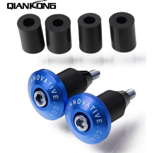 7/8"22 motorcycle handlebar cap motocross handle bar grips ends For Suzuki GSX-R GSXR 600 750 1000 K1 K2 K3 K4 K5 K6 K7 K8