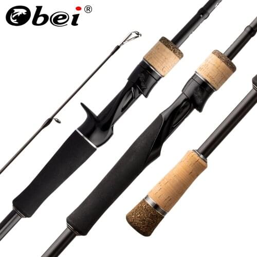 Obei Travelfising Casting Spinning Fishing Rod 1.98/2.1/2.4m Lure Bass Travel Rod Baitcasting Fishing Rod
