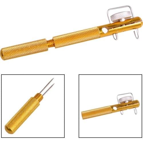 Fishing Unhooker Aluminum Alloy Tie Hooker Double-ended Needle Hook Remover Wire Tie Strap Tool
